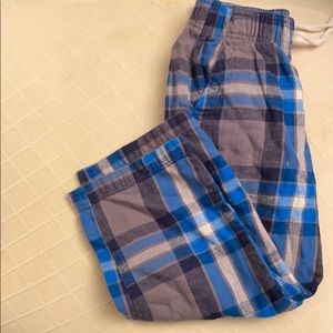 ❤️ 3/$15!!  Boys blue flannel pj pants